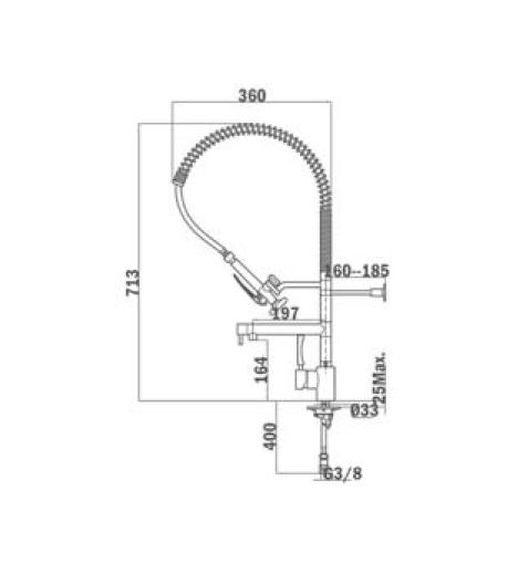 Vòi Rửa TEKA PRO (MY 202)
