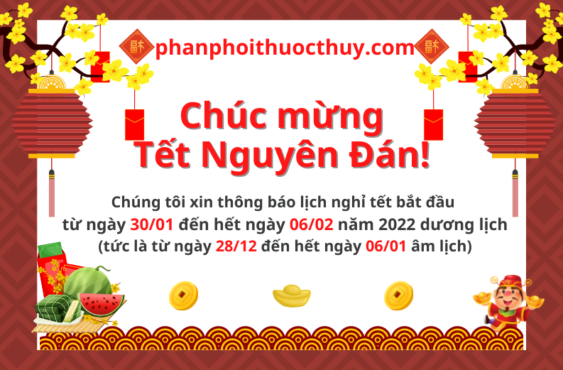 Thông báo lịch nghỉ tết Nhâm Dần 2022