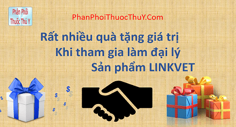 Tổng hợp các quà tặng mà khách hàng nhận được khi đăng ký làm đại lý sản phẩm LINK VET