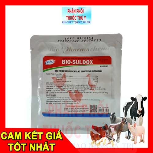 Bio Suldox 100g chuyên trị kí sinh trùng đường máu