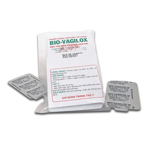 đặc trị viêm tử cung heo nái bio vagilox heo