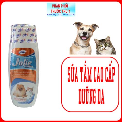 sữa tắm bio jolie 150ml cho thú cưng