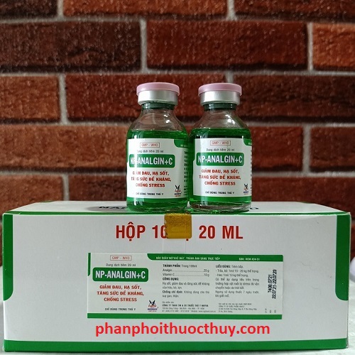 npv anagin c 20ml giảm đau hạ sốt