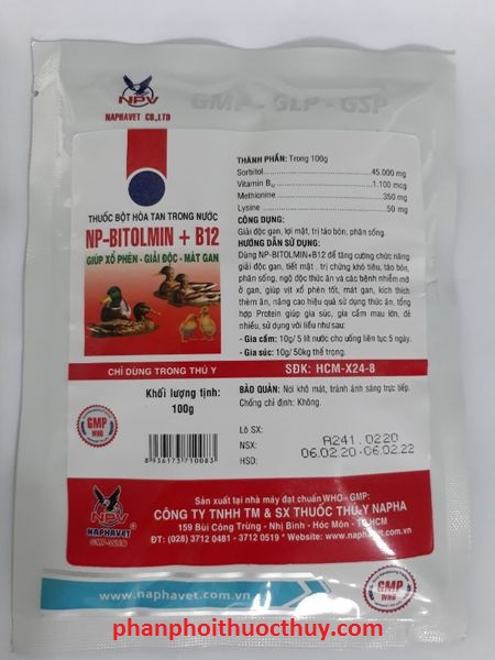 npv bitolmin b12 100gr