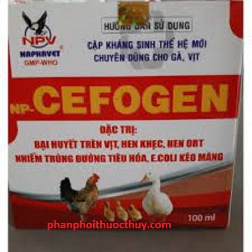 npv cefogen cap 100ml