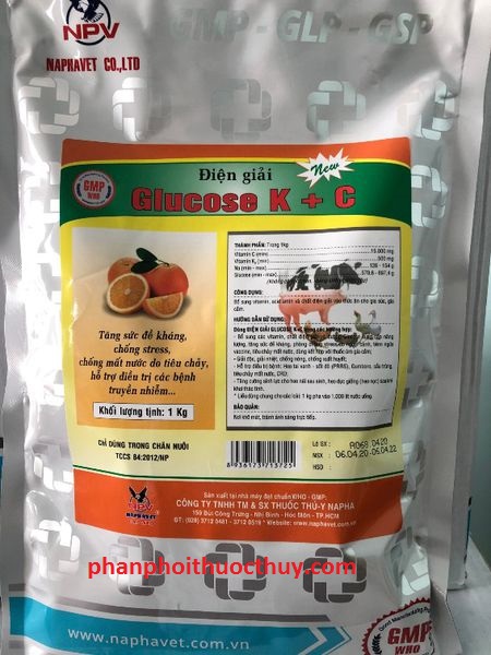 npv dien giai glucose k + c new 1kg