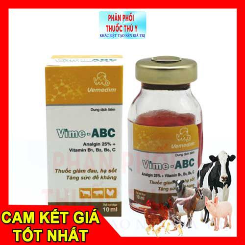 giảm đau hạ sốt vemedim abc 10ml