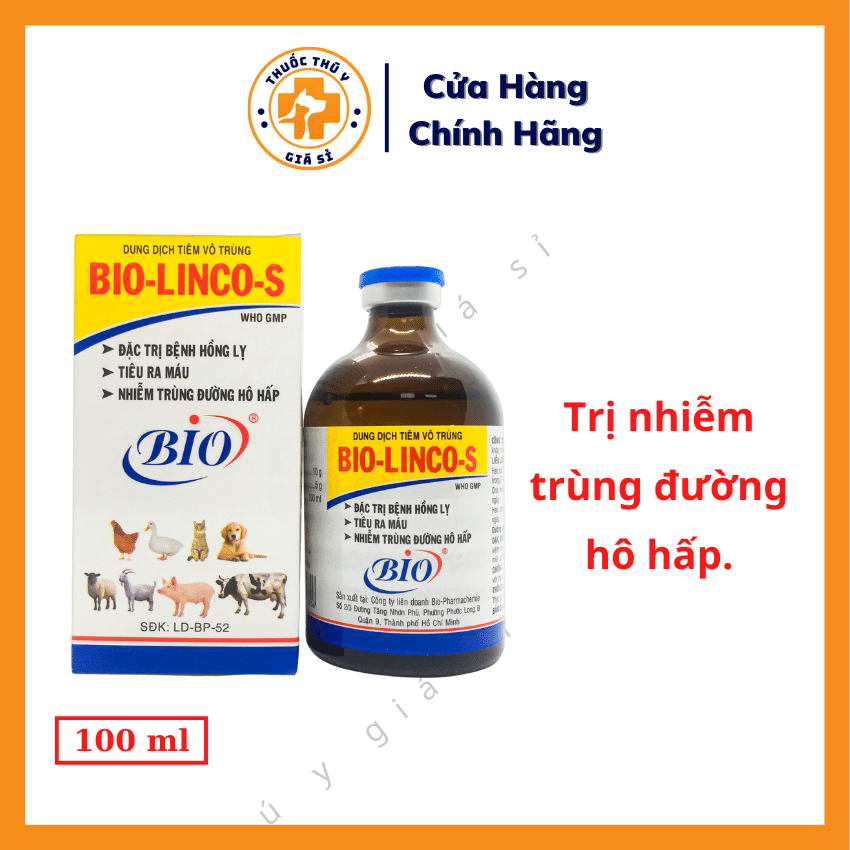 Bio Linco Spec Powder Bio Linco S 100ml Chính Hãng Giá Tốt Phân Phối Thuốc Thú Y