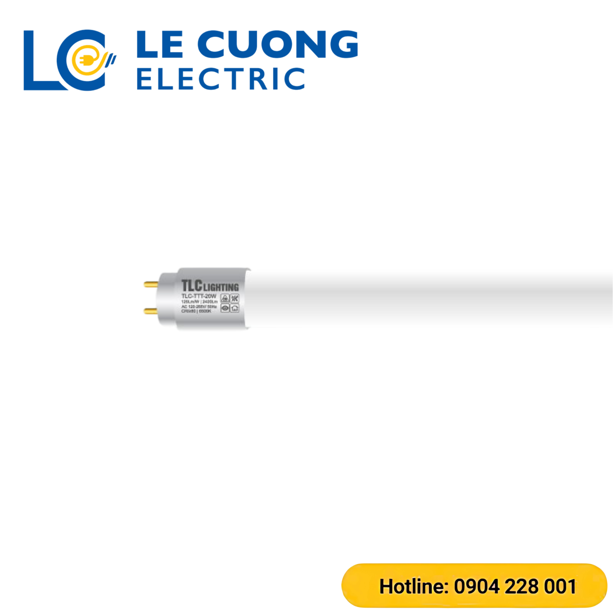 Đèn Tuýp LED Thủy Tinh TLC Lighting