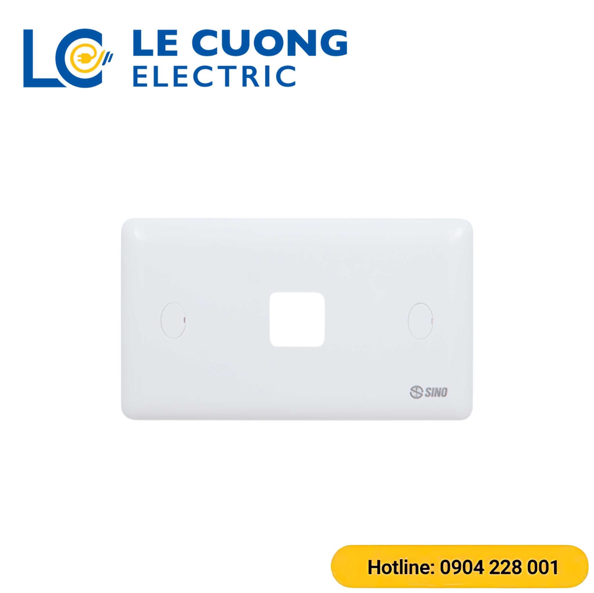 Mặt 1 công tắc S19 Sino