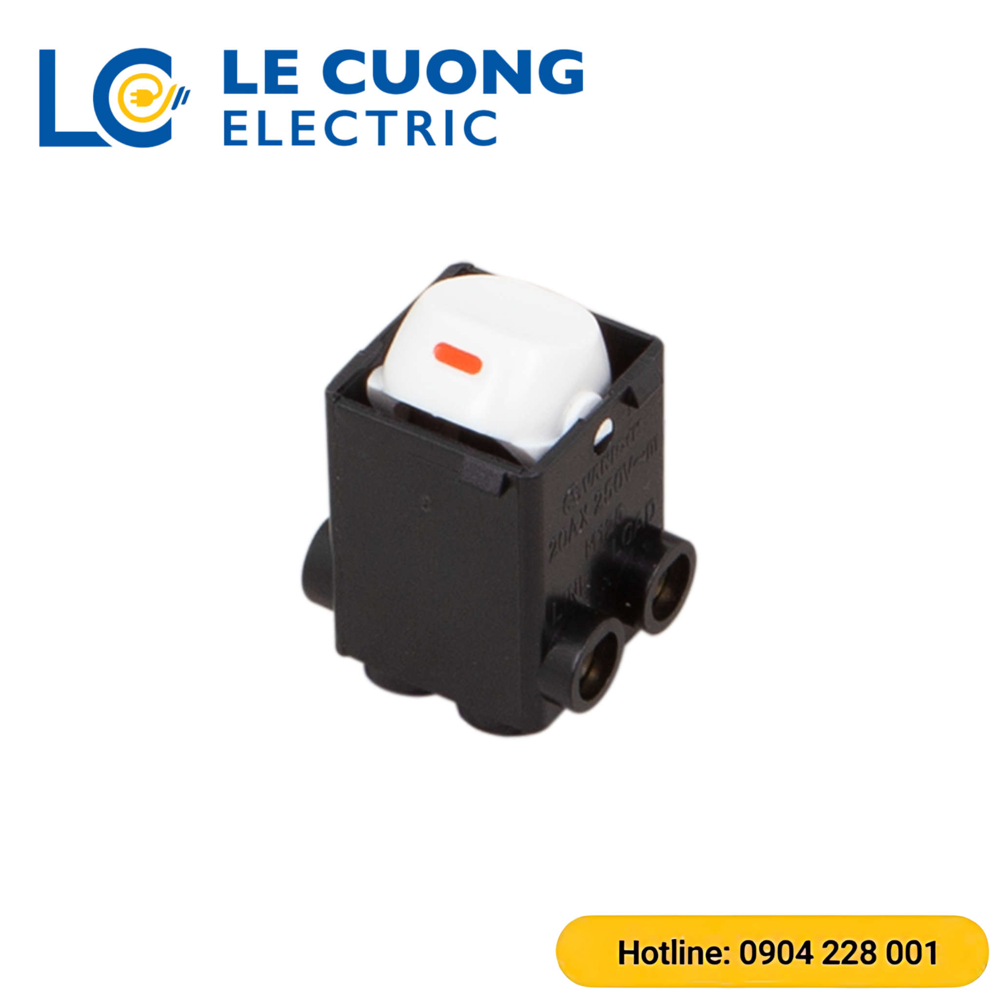 Hạt công tắc 2 cực 20A S18 Sino
