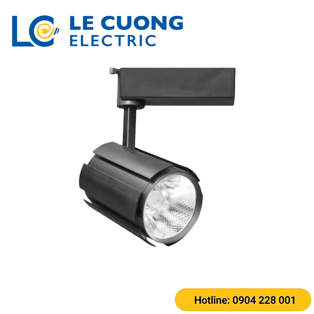 Đèn LED Rọi Ray TLC 10W 2 Lớp Vỏ Đen TLC-R2L-TĐ-10W