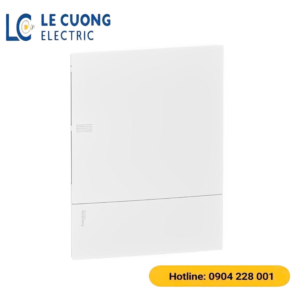 Tủ điện nhựa âm tường Schneider 24 module