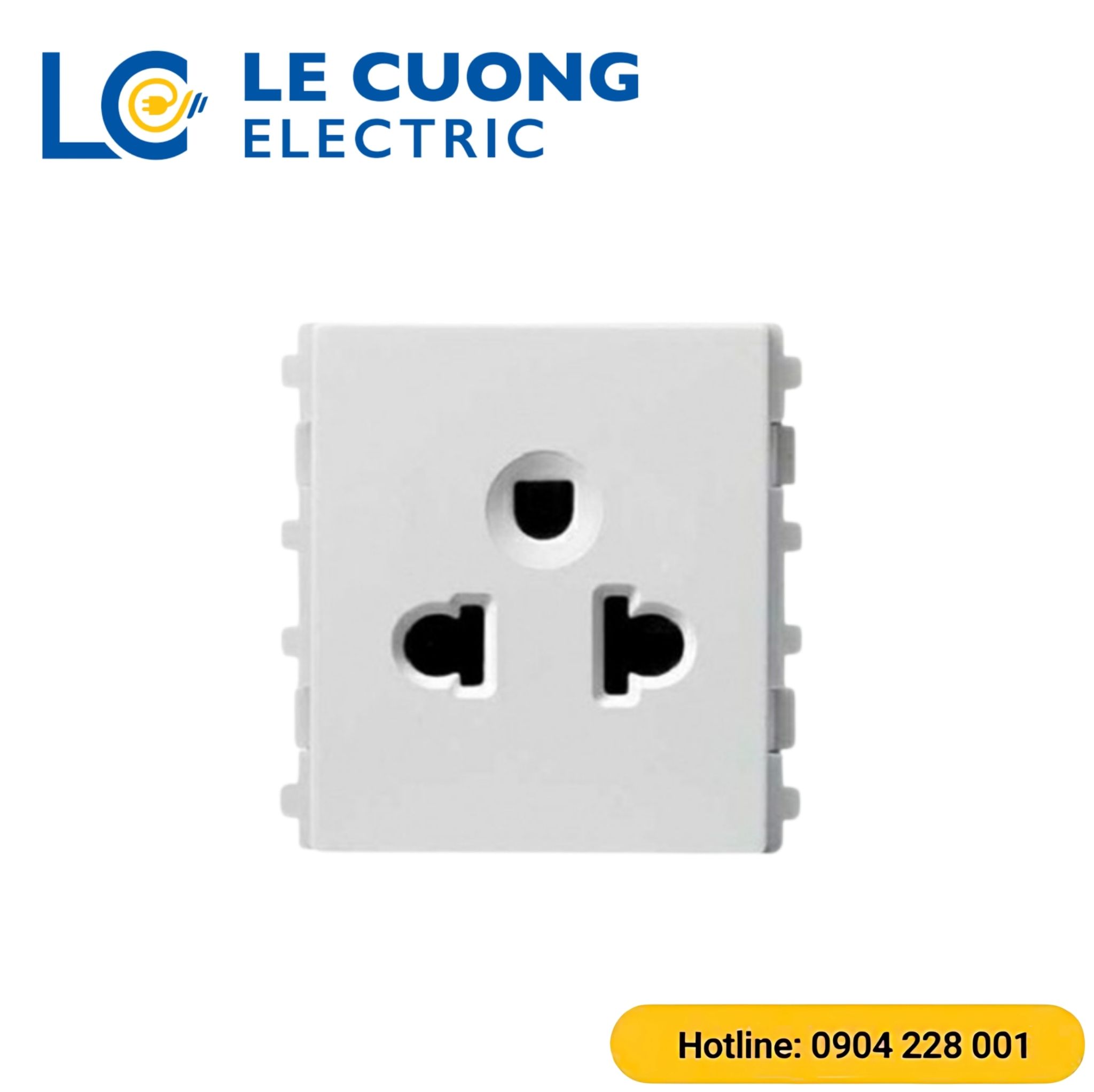 Ổ cắm đơn 3 chấu 16A, size 2S Schneider ELECTRIC