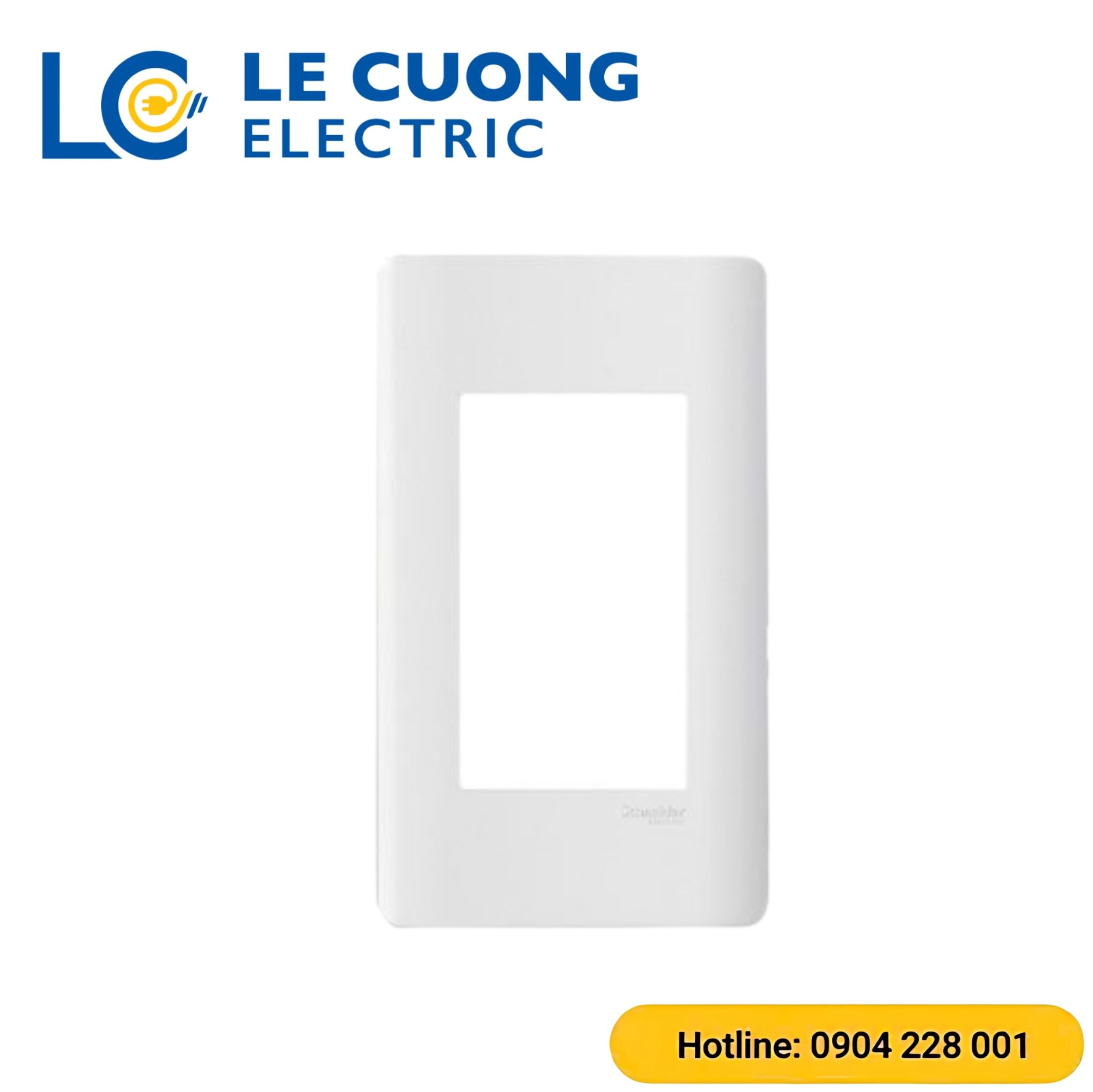 Mặt cho 3 thiết bị, size L Scheneider ELECTRIC