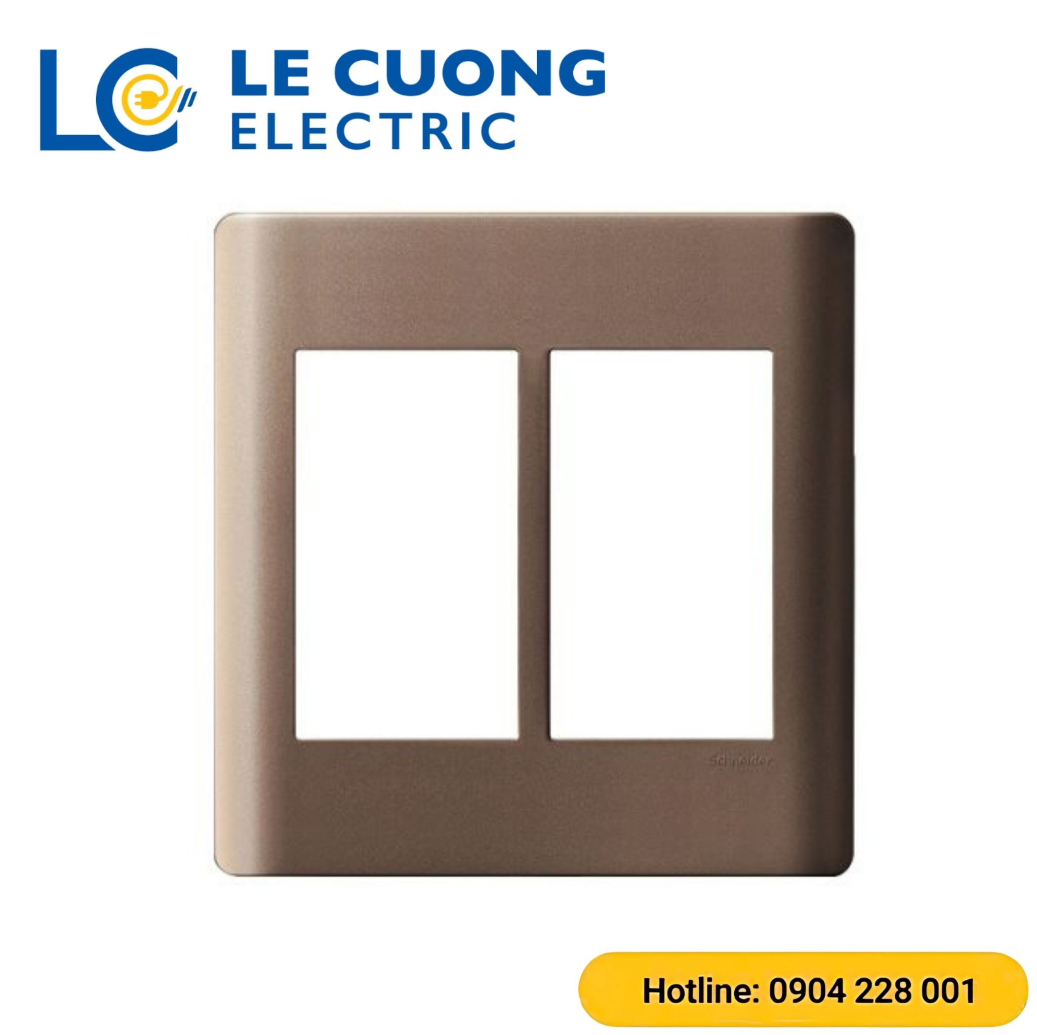 Mặt cho 6 thiết bị, size S Scheneider ELECTRIC