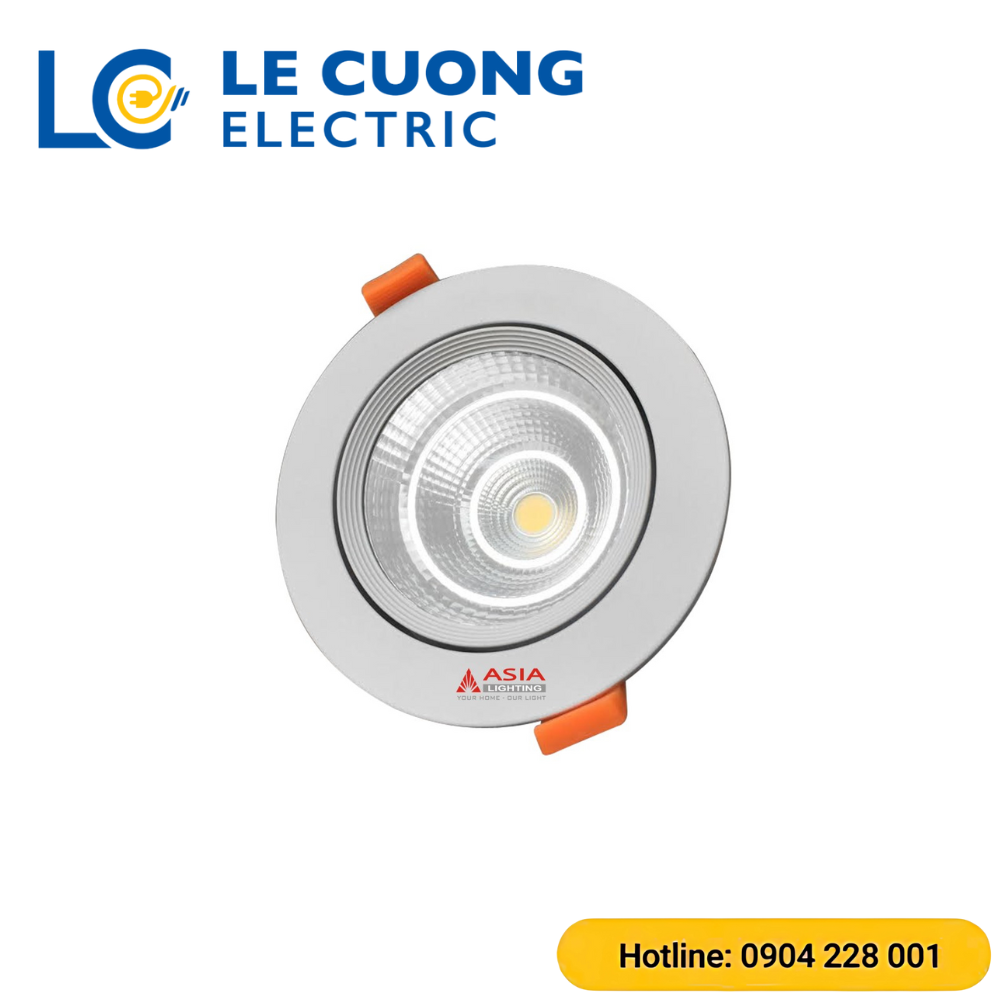 Âm trần mặt kính COB Asia Lighting