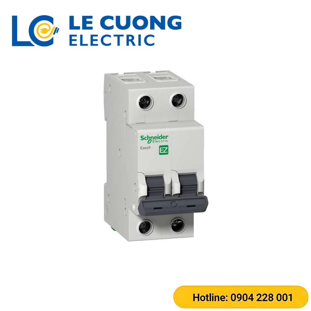 MCB 2P 50A 4.5kA EZ9F34250