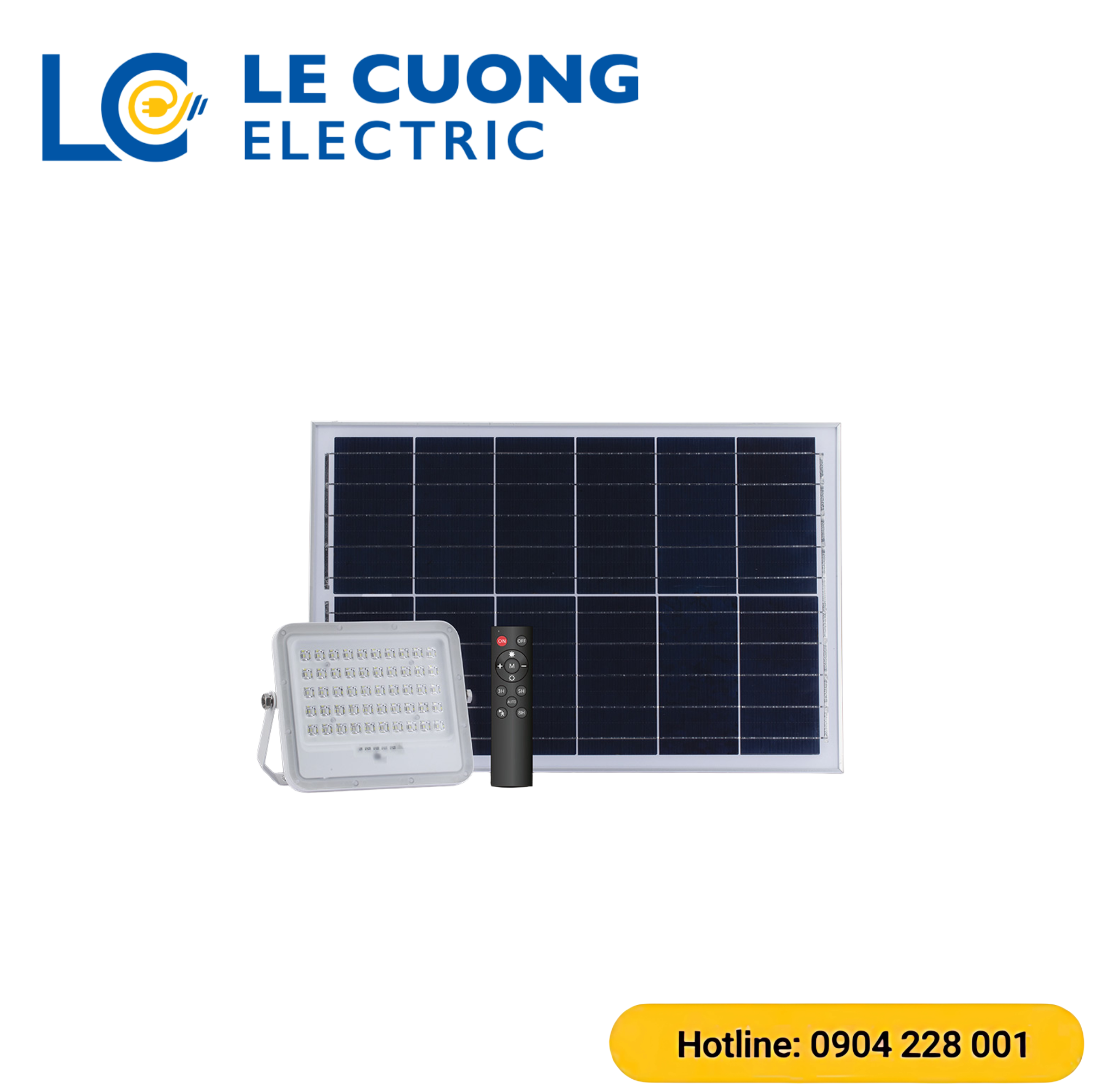 Đèn LED chiếu pha năng lượng mặt trời CP02.SL Rạng Đông