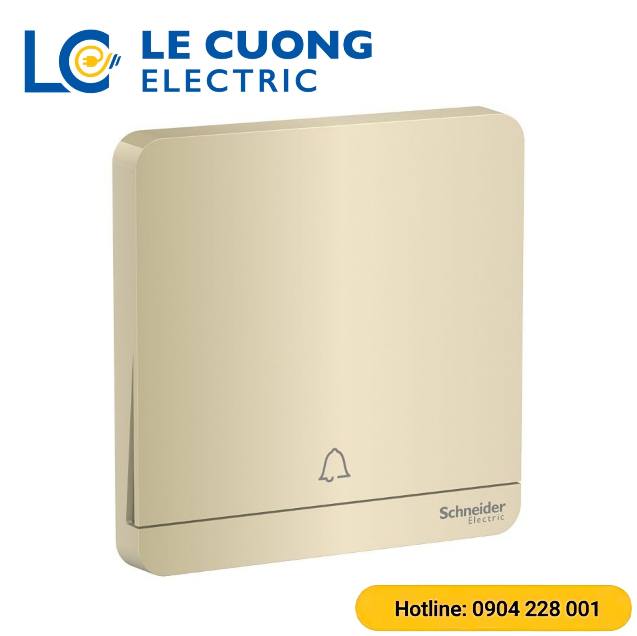 Nút nhấn chuông đơn 10A Schneider ELECTRIC