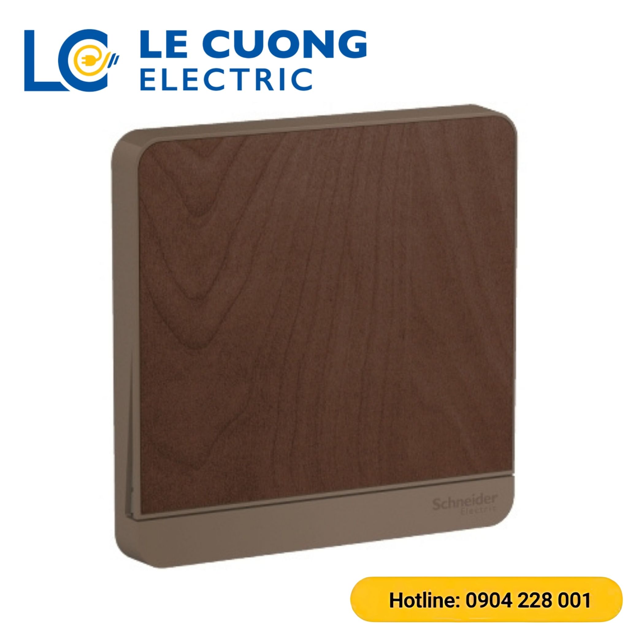 Bộ công tắc đơn 2 chiều 16AX, có đèn LED Schneider ELECTRIC