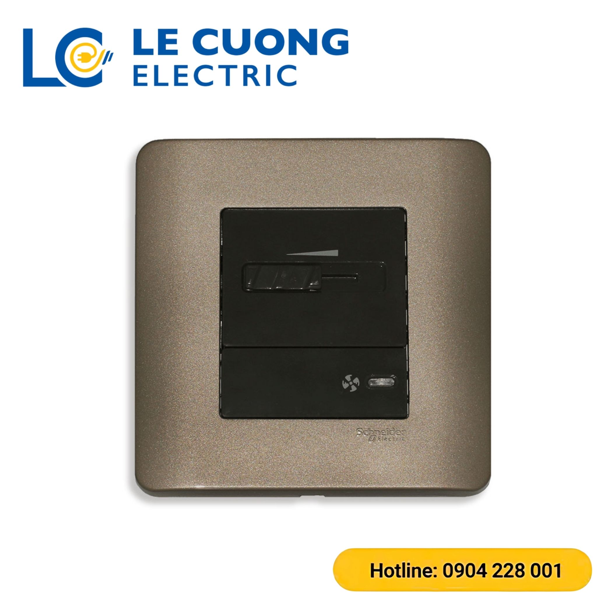 Bộ công tắc điều chỉnh tốc độ quạt Schneider ELECTRIC
