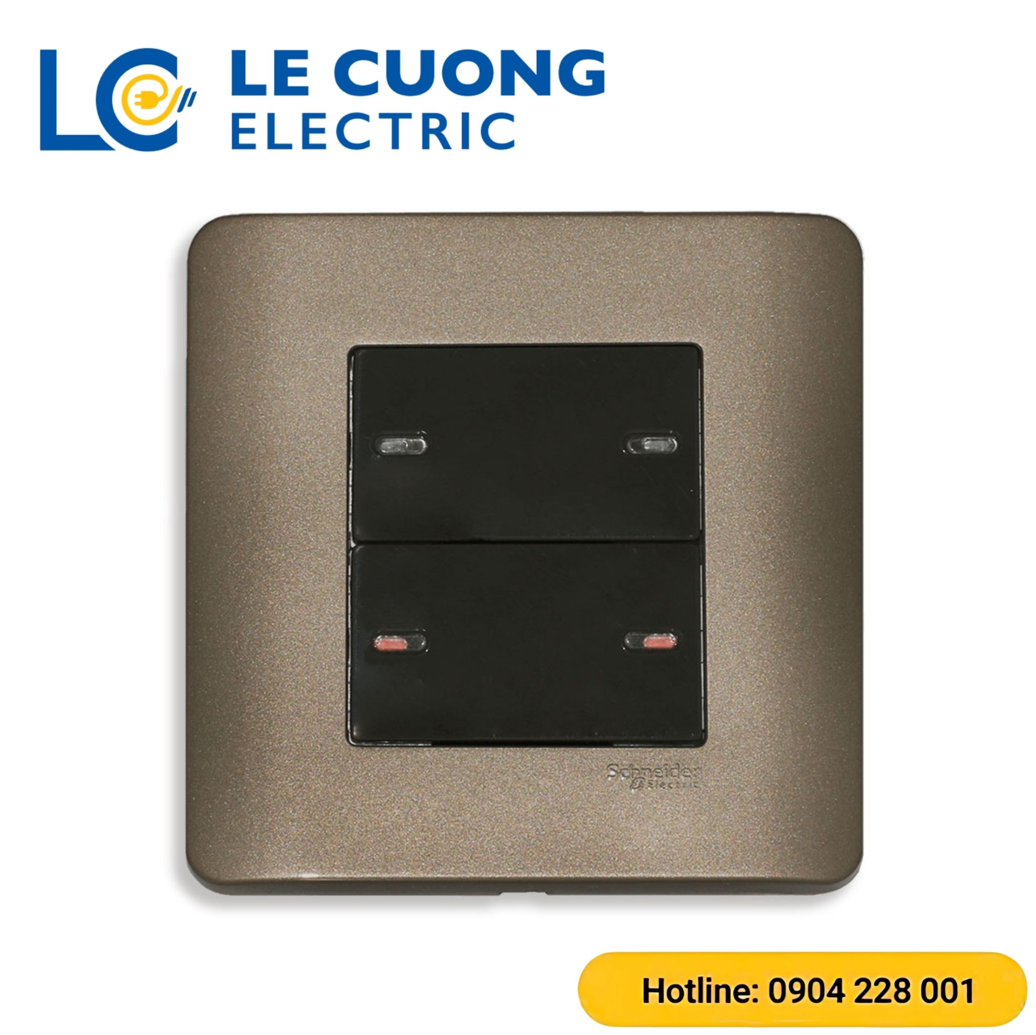 Bộ công tắc bốn 1 chiều 16A Schneider ELECTRIC
