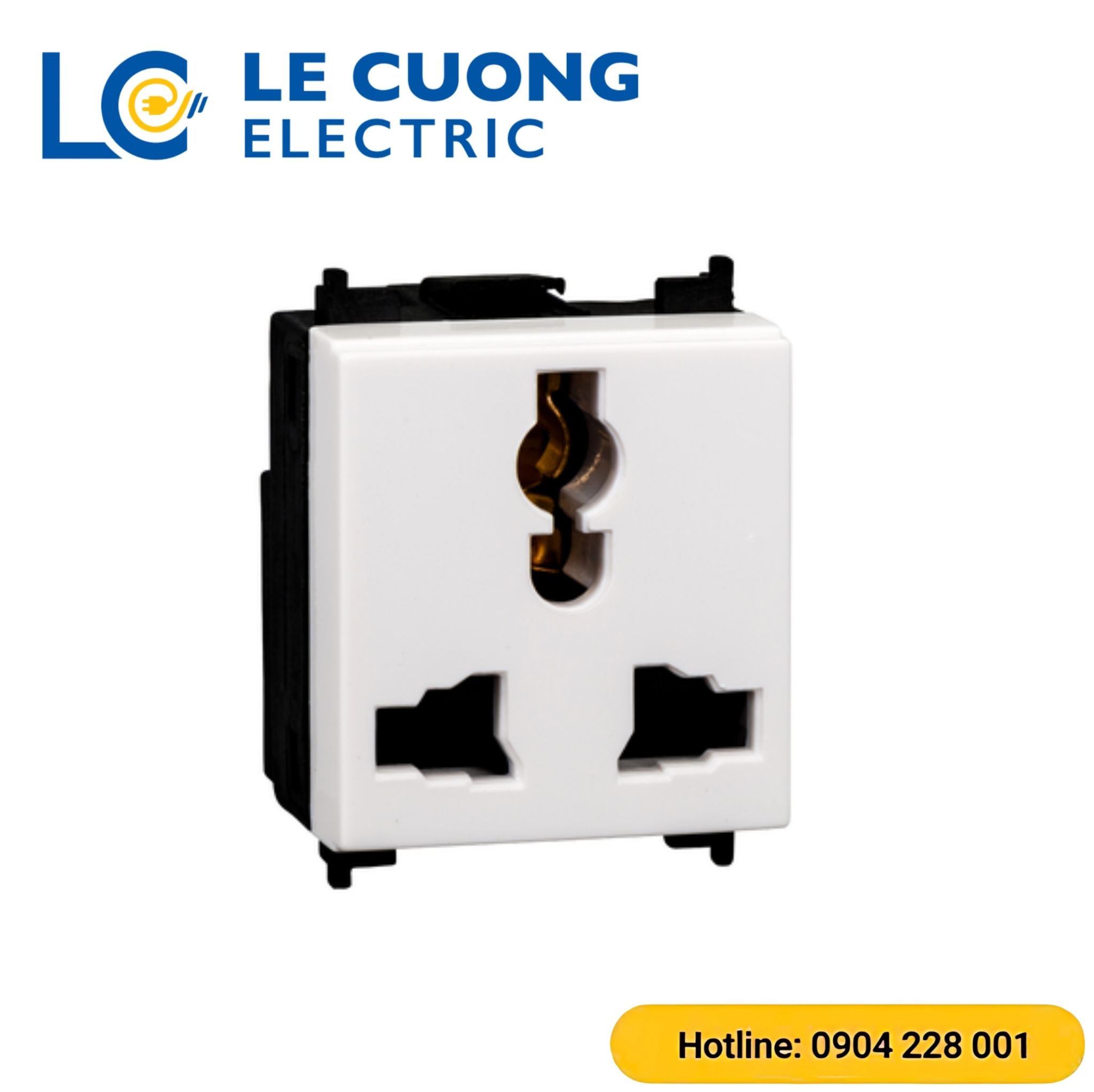 Ổ cắm đơn đa năng 13A, size M Schneider ELECTRIC