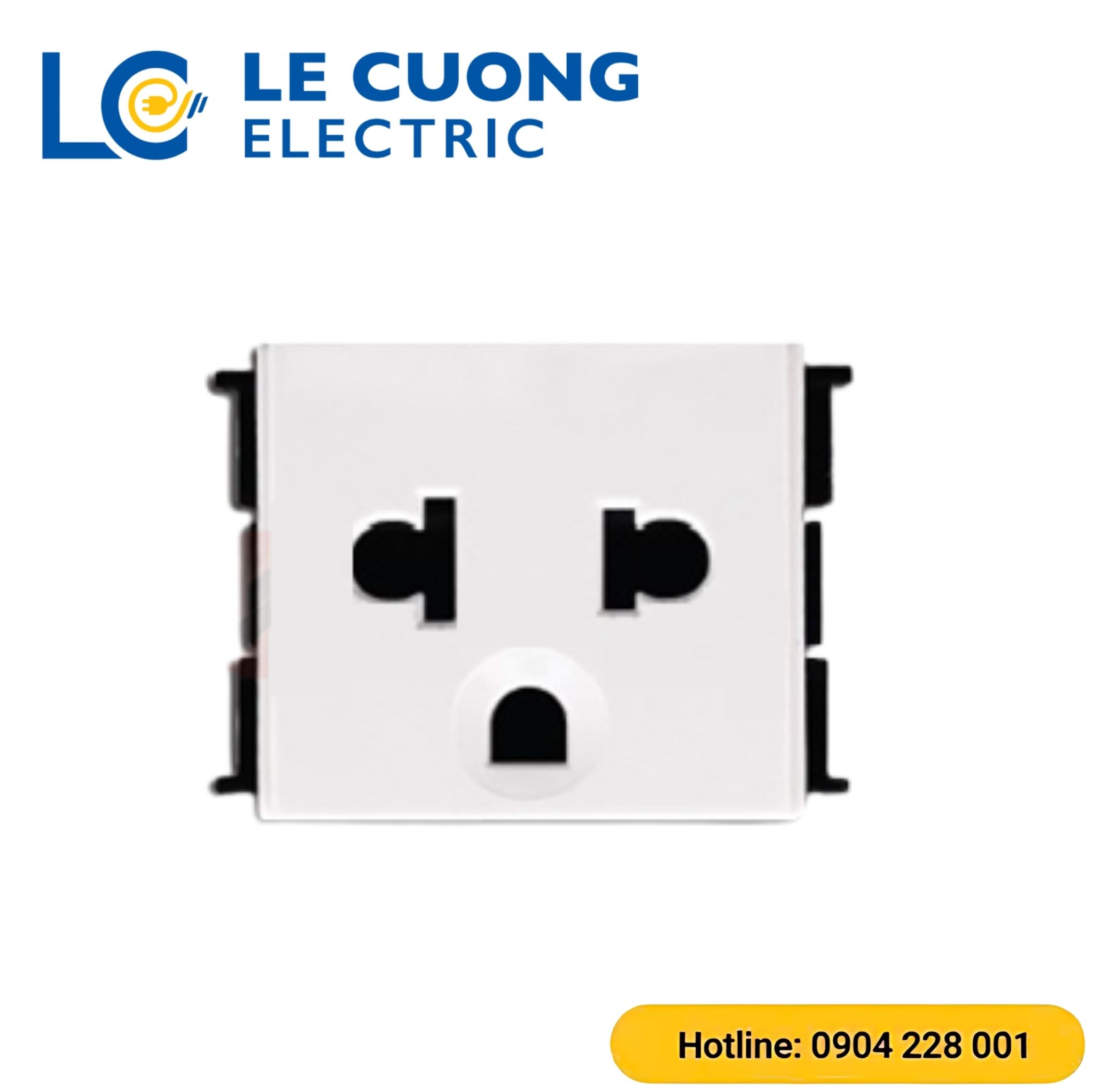 Ổ cắm đơn 3 chấu 16A, size M Schneider ELECTRIC