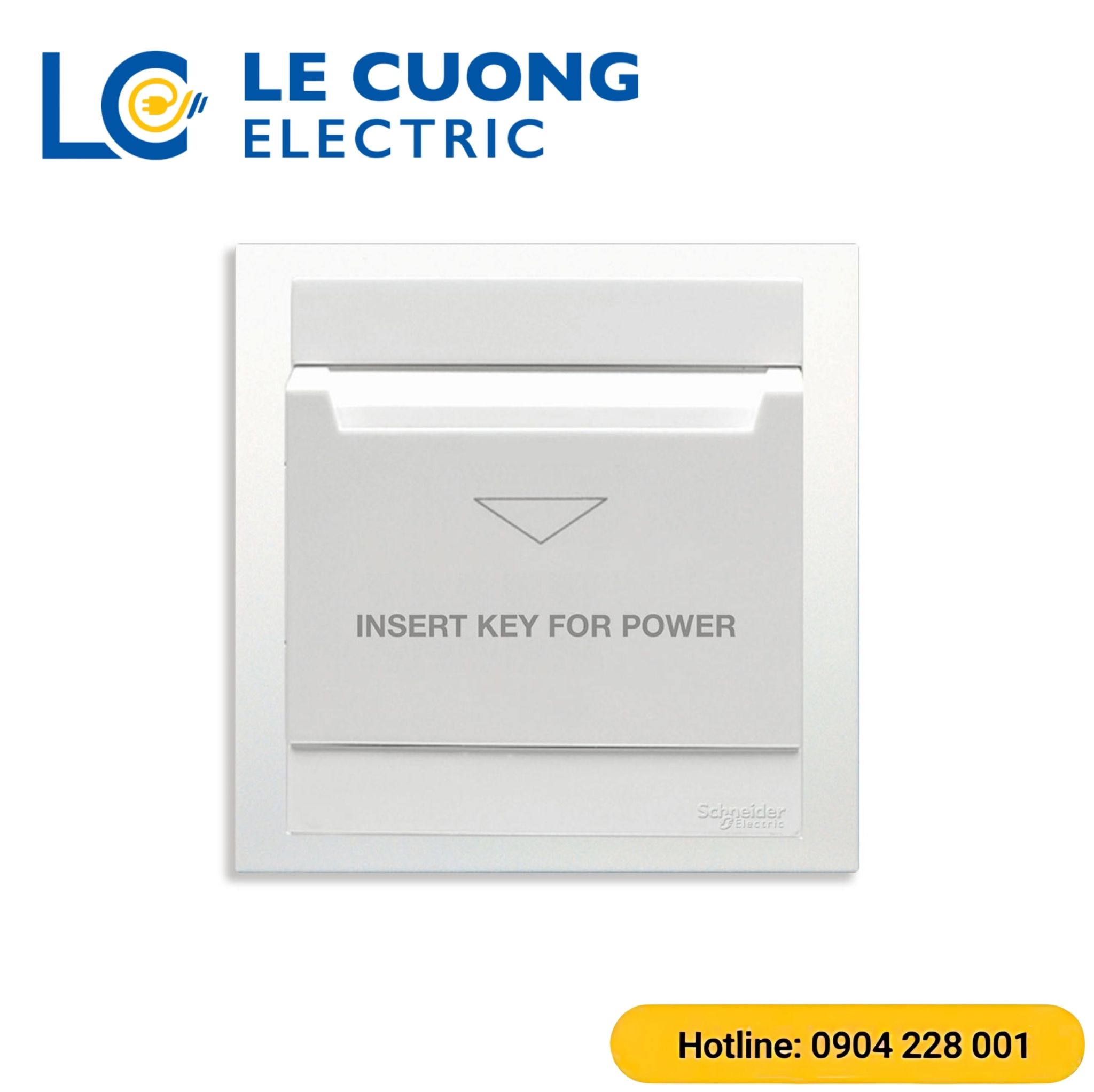 Bộ công tắc chìa khóa thẻ Schneider ELECTRIC