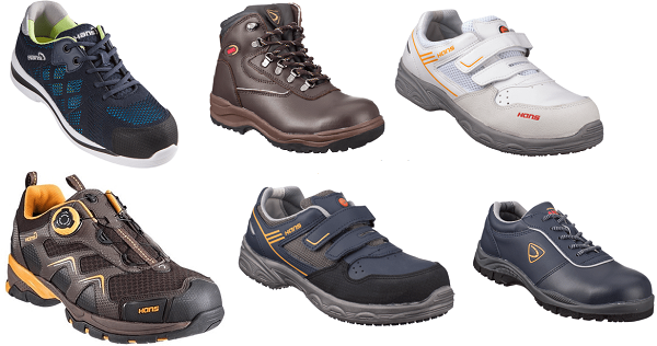 TOP 5 GIÀY BẢO HỘ LAO ĐỘNG SIÊU NHẸ, KIỂU DÁNG THỂ THAO
