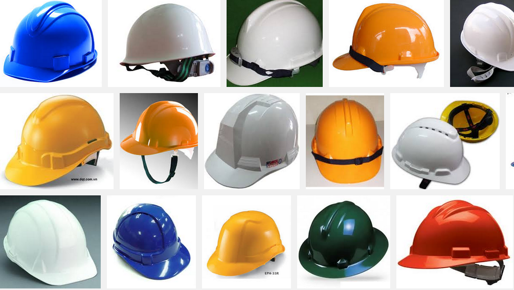 Mũ bảo hộ trên thị trường với nhiều mẫu mã đa dạng