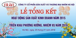 Lễ tổng kết hoạt động năm 2015 và phương hướng năm 2016