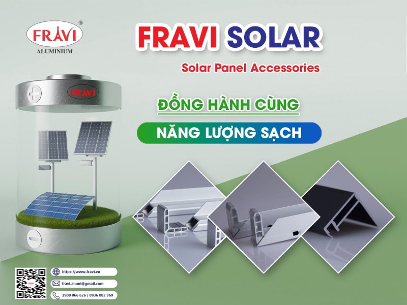 Aluminium solar frame - Khung nhôm năng lượng mặt trời chất lượng hàng đầu Việt Nam