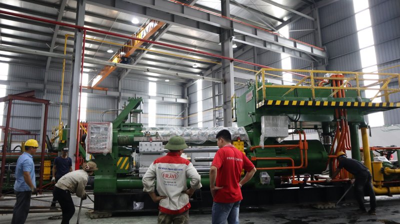 FRAVI đầu tư máy đùn ép hiện đại để nâng cao sản xuất và đón nhận danh hiệu hàng Việt Nam chất lượng cao - Chuẩn hội nhập