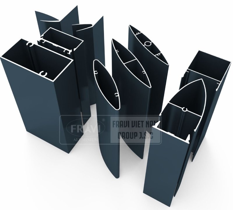 Ưu điểm và ứng dụng của lam nhôm 25x100 trong trang trí nội ngoại thất