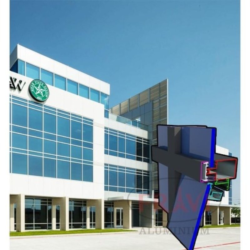 Những đặc điểm ưu việt của nhôm mặt dựng 52x100 trong kiến trúc hiện đại