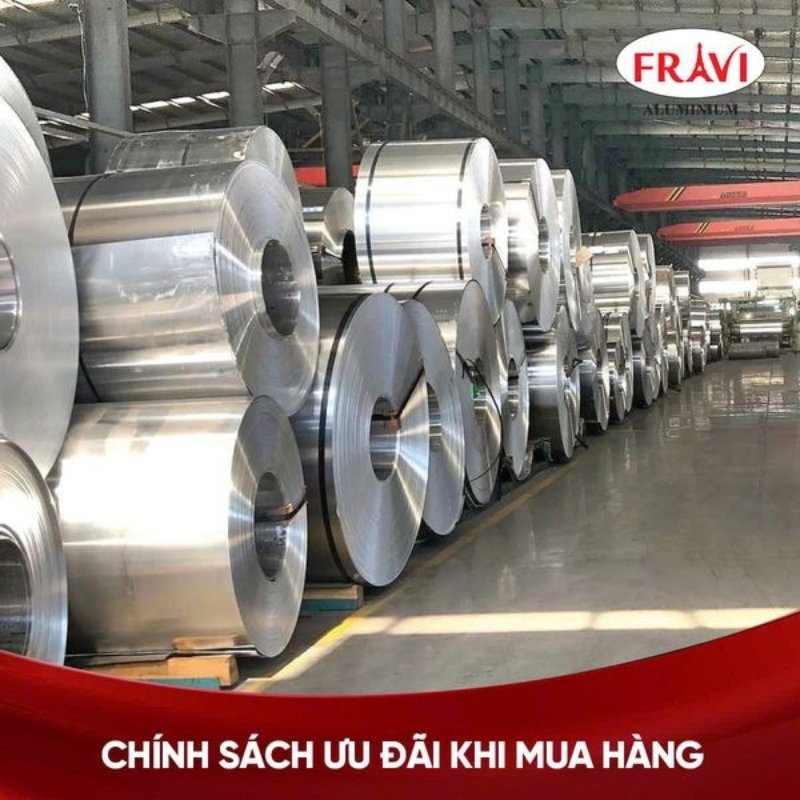 Nhôm tấm 6061 do FRAVI phân phối – Lựa chọn chất lượng vượt trội cho các dự án công nghiệp