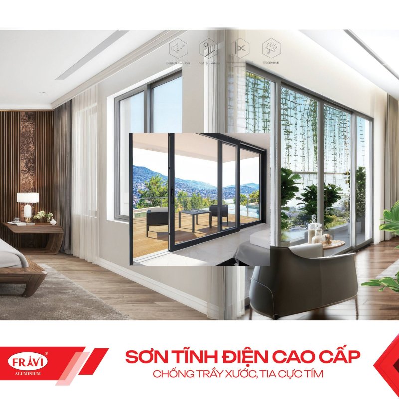 Địa chỉ phân phối nhôm nội thất chất lượng - FRAVI Việt Nam