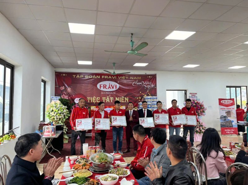 Sự kiện tất niên tại Công ty CP Tập Đoàn FRAVI Việt Nam