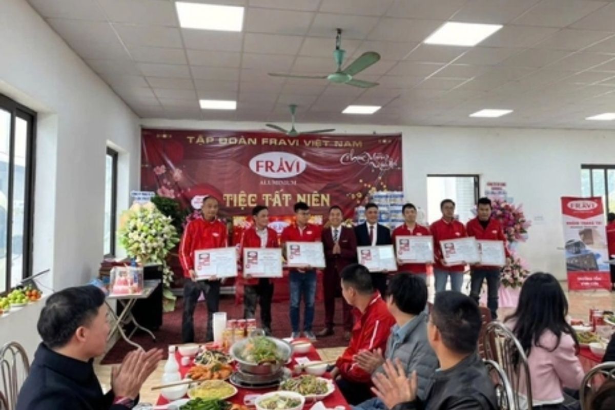Sự kiện tất niên tại Công ty CP Tập Đoàn FRAVI Việt Nam