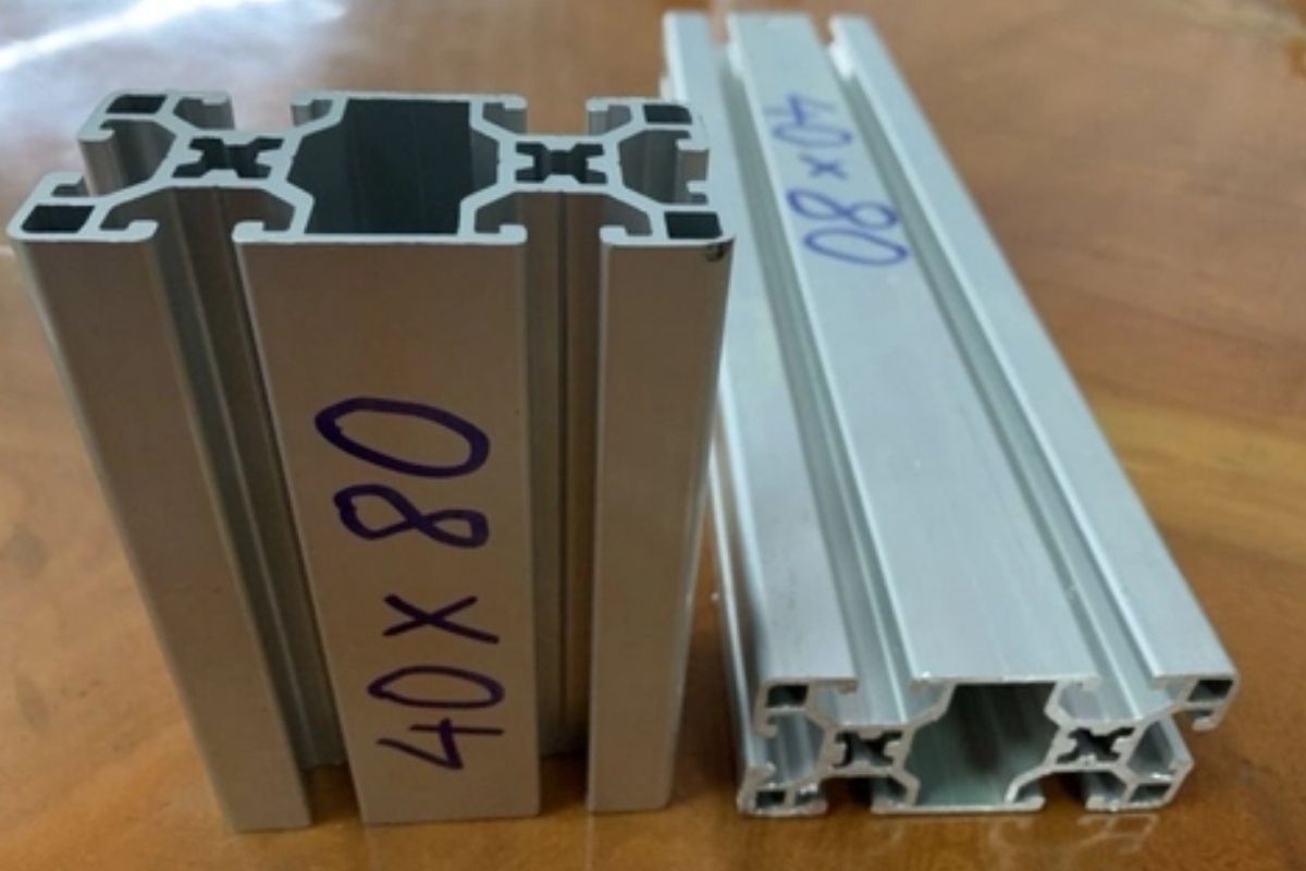 Nhôm định hình 40×80 – Sản phẩm quan trọng trong nhiều lĩnh vực công nghiệp và xây dựng