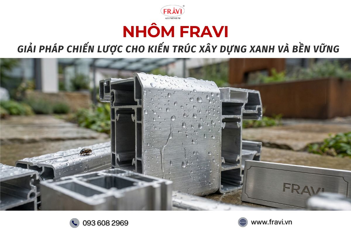 Nhôm Fravi: Giải Pháp Chiến Lược Cho Kiến Trúc Xây Dựng Xanh Và Bền Vững