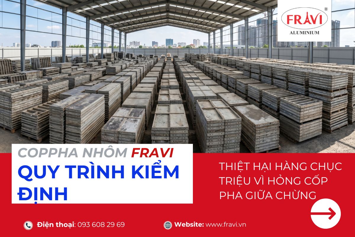 Quy Trình Kiểm Định Cốp Pha Nhôm Đã Qua Sử Dụng Trước Khi Thuê — Checklist Cho Nhà Thầu
