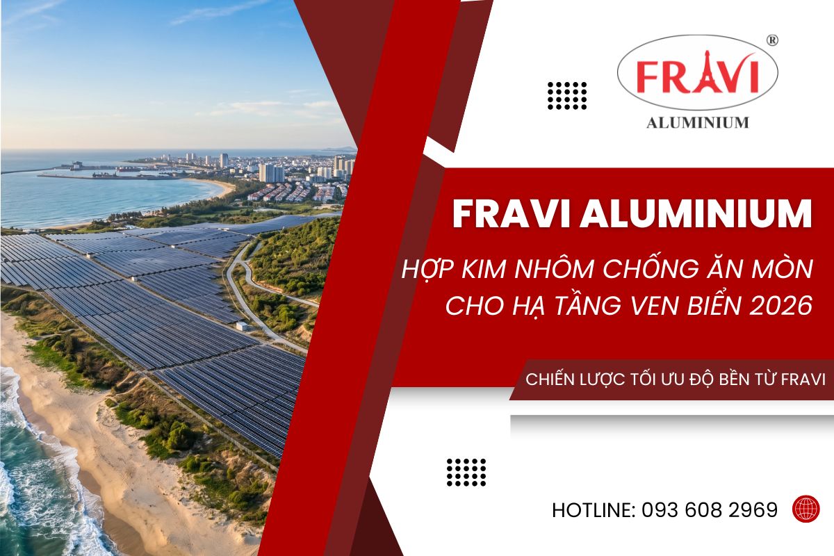 HỢP KIM NHÔM CHỐNG ĂN MÒN CHO HẠ TẦNG VEN BIỂN 2026: CHIẾN LƯỢC TỐI ƯU ĐỘ BỀN TỪ FRAVI
