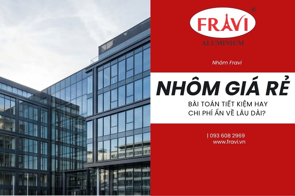 Bẫy giá rẻ trong đấu thầu nhôm dự án: Khi 