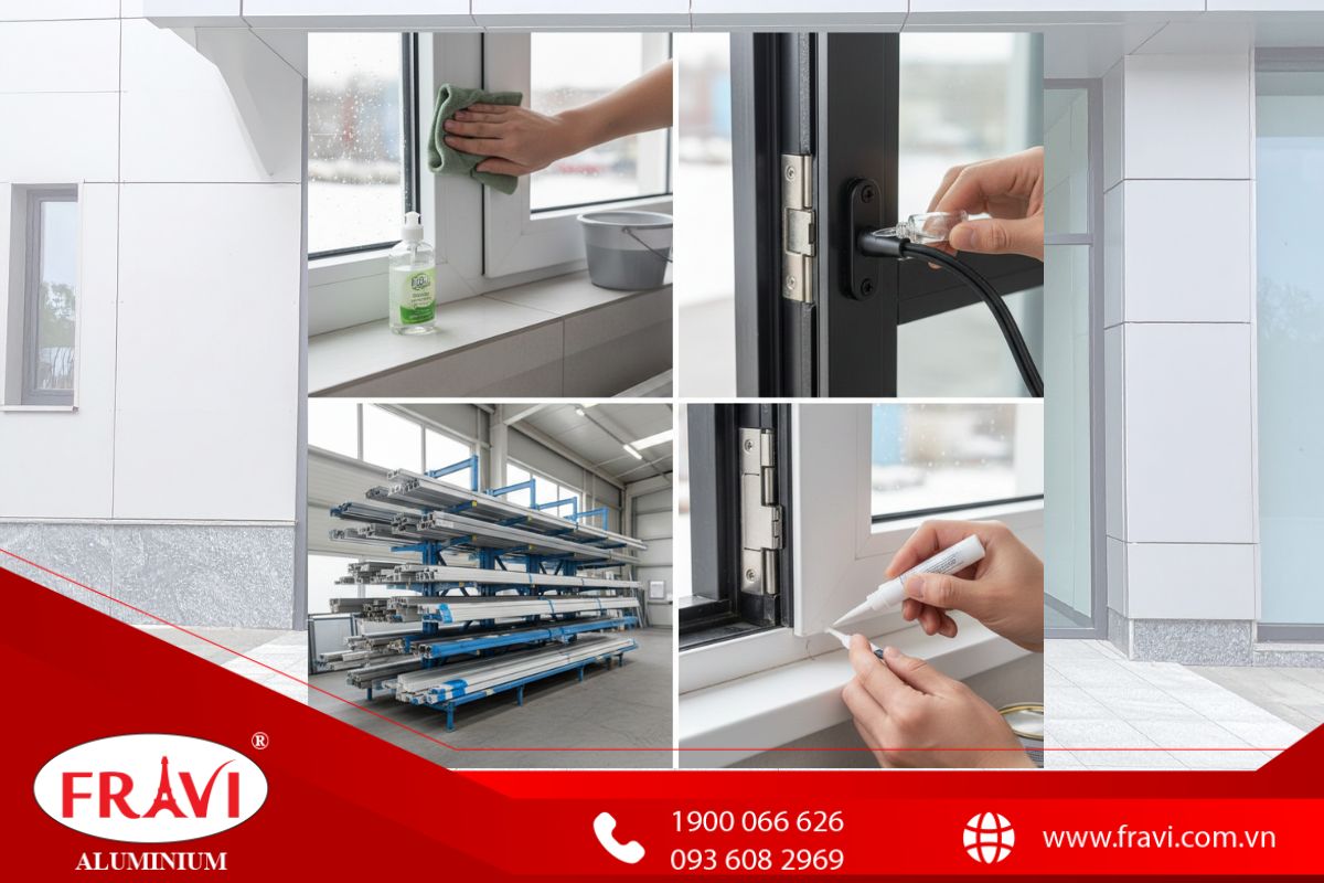 Cách Bảo Trì Và Bảo Quản Thanh Nhôm Định Hình Để Kéo Dài Tuổi Thọ