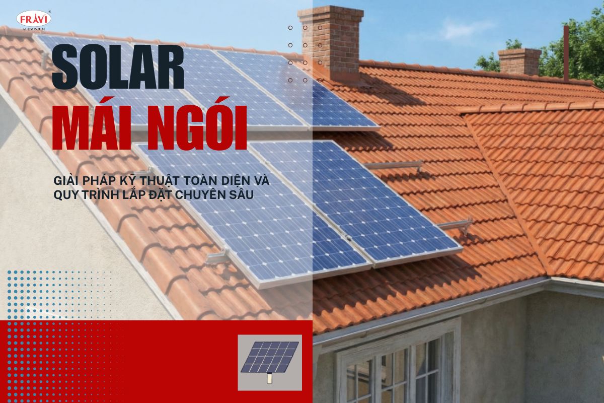 [Kỹ Thuật Thi Công] Quy Trình Lắp Đặt Hệ Khung Nhôm Solar Chuyên Dụng Cho Mái Ngói