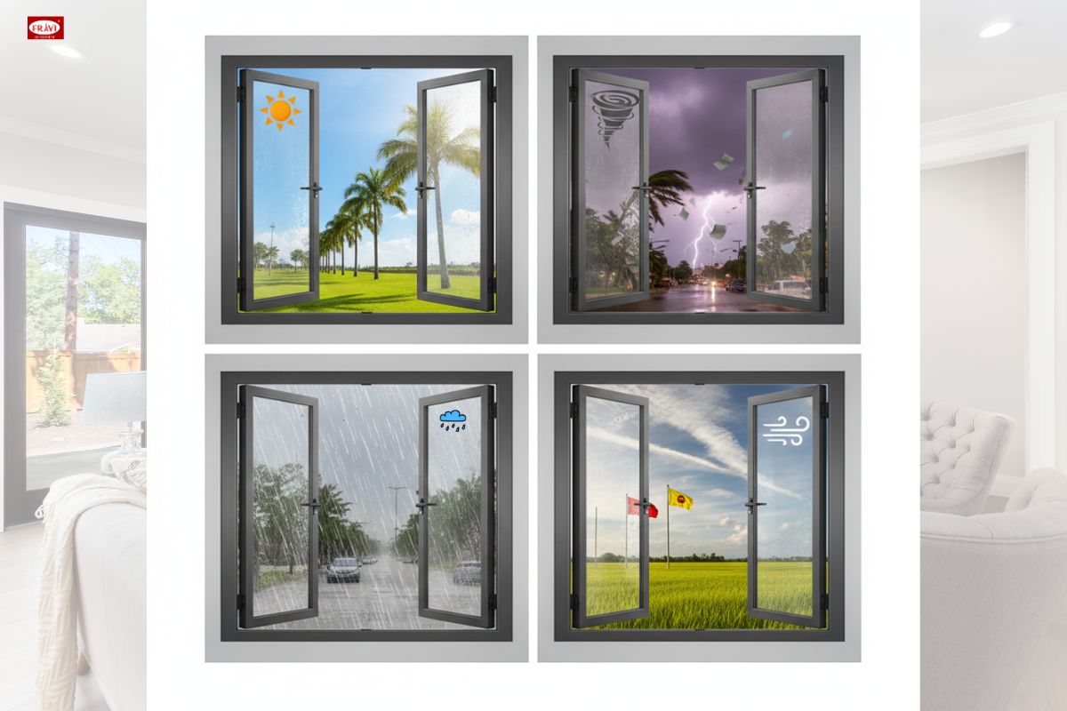 Khí hậu Việt Nam khắc nghiệt: Chọn cửa nhôm kính thế nào cho bền bỉ?