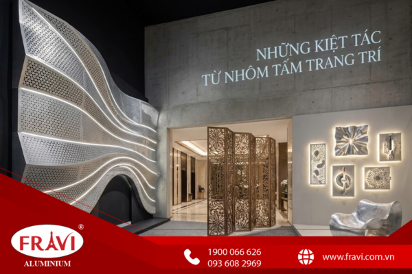 TUYỆT PHẨM KIẾN TRÚC TỪ NHÔM TRANG TRÍ